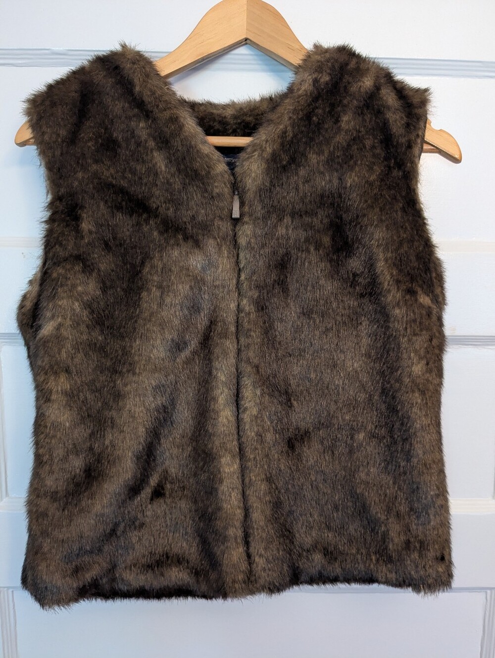 Cute Brown Furry Vest